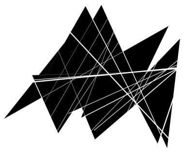 ezilmiş, çatlamış, parçalanmış ve parçalanmış yüzey dokusu şablonu. vektör illüstrasyonu