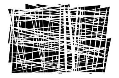 ezilmiş, çatlamış, parçalanmış ve parçalanmış yüzey dokusu şablonu. vektör illüstrasyonu