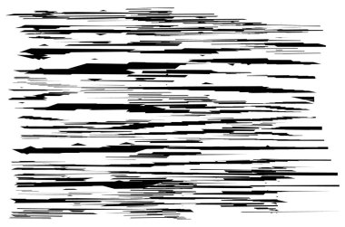 Soyut vektör sanatı - Rastgele geometri vektör illüstrasyonunu şekillendirir. Üretken sanat. Açılı ve keskin, açılı geometrik çizim. Rastgele soyut kompozisyon. Düzensiz elementlerin karmaşası, düzensizliği