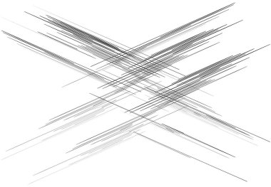 Şebeke, örgüler rastgele karalamalar, kabataslak çizgiler vektörü. Izgara, kafes, ızgara ve kafes çizgileri ögesi