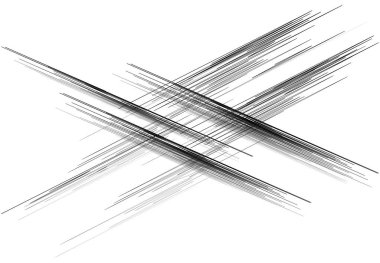 Şebeke, örgüler rastgele karalamalar, kabataslak çizgiler vektörü. Izgara, kafes, ızgara ve kafes çizgileri ögesi