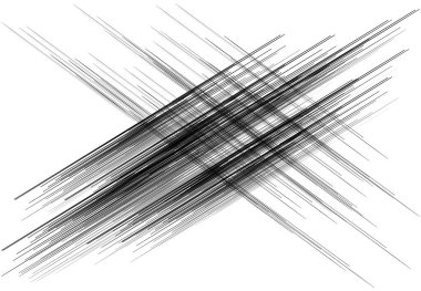 Şebeke, örgüler rastgele karalamalar, kabataslak çizgiler vektörü. Izgara, kafes, ızgara ve kafes çizgileri ögesi