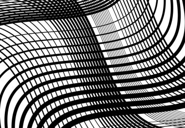 Dalgalı, dalgalı, dalgalı çizgiler, kıvrımlı, yılan derisi örgüsü, ızgara, soyut arkaplan deseni ve dokusu