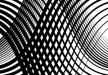 Dalgalı, dalgalı, dalgalı çizgiler, kıvrımlı, yılan derisi örgüsü, ızgara, soyut arkaplan deseni ve dokusu