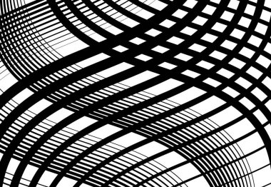 Dalgalı, dalgalı, dalgalı çizgiler, kıvrımlı, yılan derisi örgüsü, ızgara, soyut arkaplan deseni ve dokusu