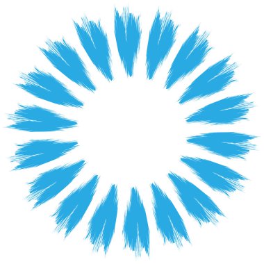 Pis, grunge yayıcı çizgileri olan radikal bir element. Patlama, yıldız patlaması, kirli telli güneş patlaması.