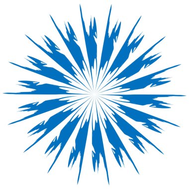 Pis, grunge yayıcı çizgileri olan radikal bir element. Patlama, yıldız patlaması, kirli telli güneş patlaması.