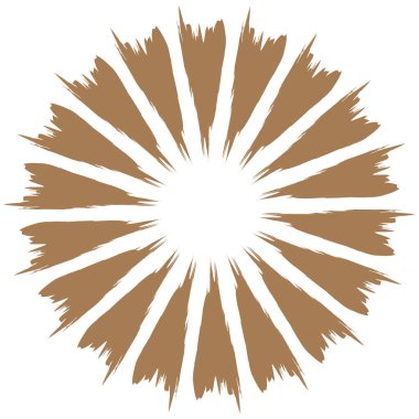 Pis, grunge yayıcı çizgileri olan radikal bir element. Patlama, yıldız patlaması, kirli telli güneş patlaması.