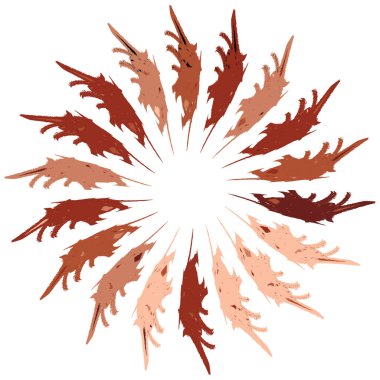 Pis, grunge yayıcı çizgileri olan radikal bir element. Patlama, yıldız patlaması, kirli telli güneş patlaması.