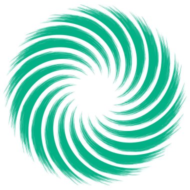 Sarmal sarmal sarmal, volta ve girdap şeklinde. Döndürme, döndürme, bükme vektör illüstrasyonu. 10 saniye.