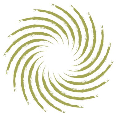 Sarmal sarmal sarmal, volta ve girdap şeklinde. Döndürme, döndürme, bükme vektör illüstrasyonu. 10 saniye.