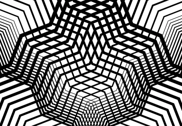 Геометрична Структура Кутові Кутові Лінії Сітка Смуг Сітка Шпалери Візерунок — стоковий вектор
