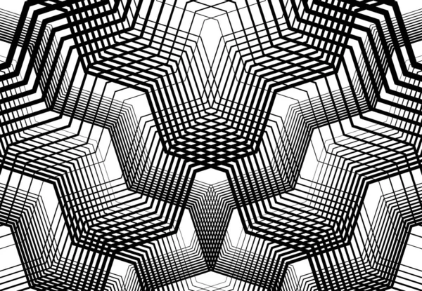 Geometrisk Struktur Vinkelrett Vinkelrette Linjer Rutenett Striper Nett Trellis Gittermønster – stockvektor