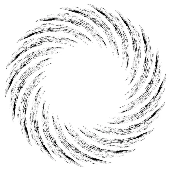 Spiraalvormige Helix Voluut Vortexvorm Zwenk Draai Draai Rotatie Vector Illustratie — Stockvector
