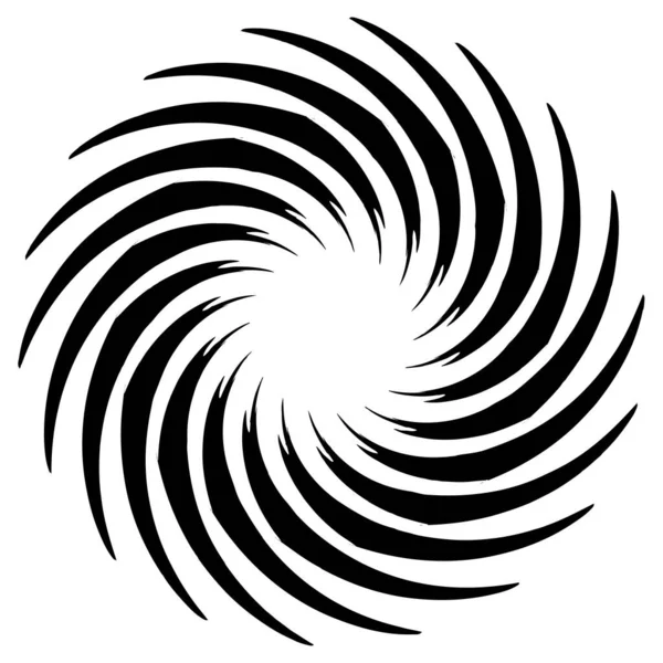 Спіральна Спіраль Вольт Вихор Вихрові Вихрові Поворотні Векторні Ілюстрації Епс — стоковий вектор