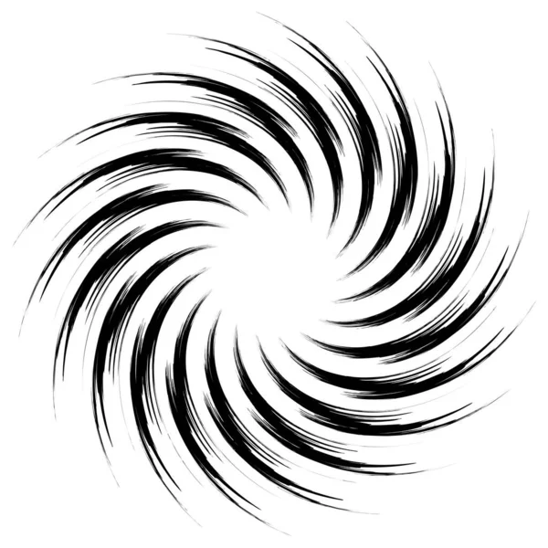 Hélice Espiral Forma Voluta Vórtice Giro Giro Giro Rotación Vector — Archivo Imágenes Vectoriales