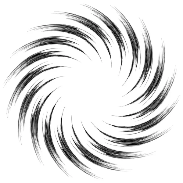 Hélice Espiral Forma Voluta Vórtice Giro Giro Giro Rotación Vector — Vector de stock