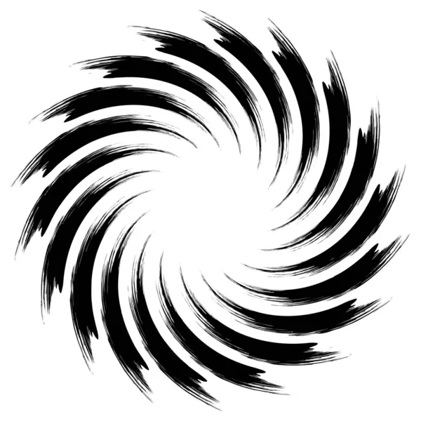 Hélice Espiral Forma Voluta Vórtice Giro Giro Giro Rotación Vector — Archivo Imágenes Vectoriales