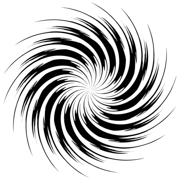Hélice Espiral Forma Voluta Vórtice Giro Giro Giro Rotación Vector — Archivo Imágenes Vectoriales