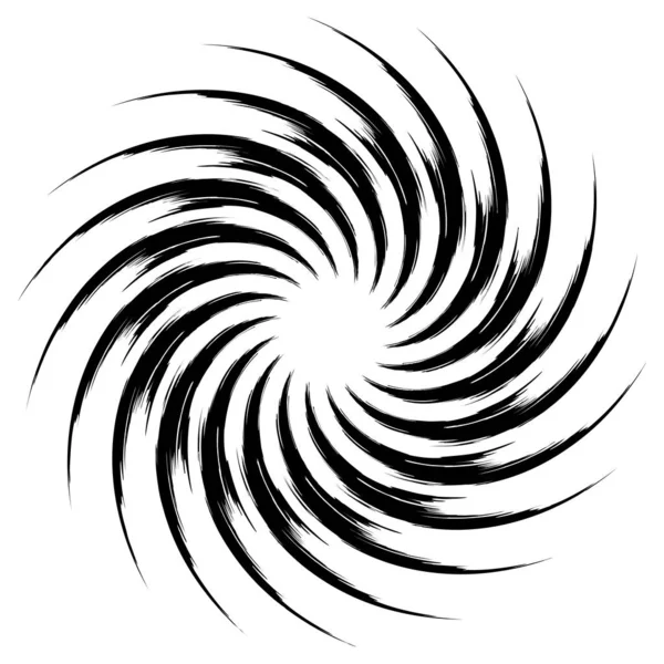 Hélice Espiral Forma Voluta Vórtice Giro Giro Giro Rotación Vector — Archivo Imágenes Vectoriales