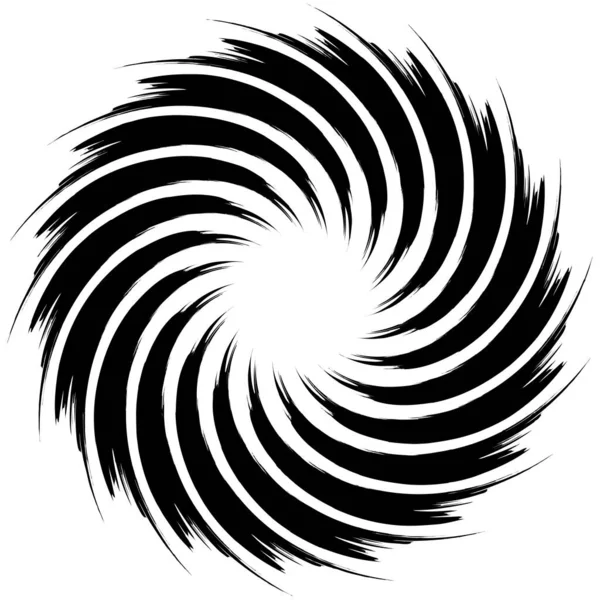 Spiral Helix Volute Vortex Shape Swirl Twirl Twist Rotation Vector — Stock Vector