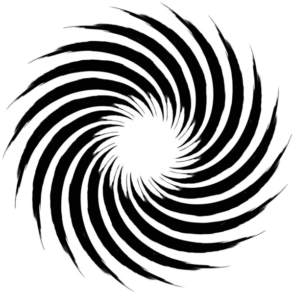 Hélice Espiral Forma Voluta Vórtice Giro Giro Giro Rotación Vector — Archivo Imágenes Vectoriales