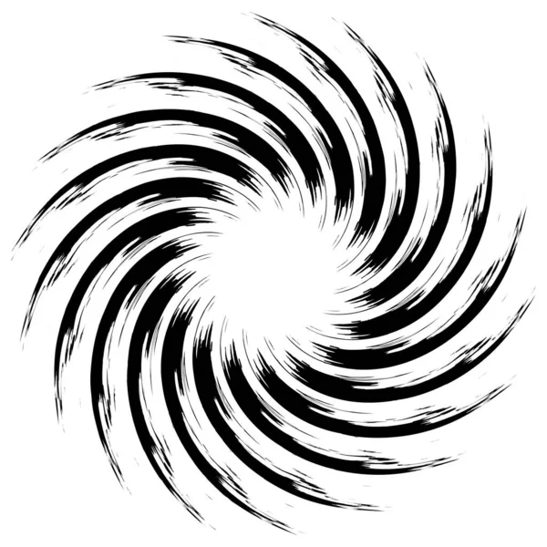 Hélice Espiral Forma Voluta Vórtice Giro Giro Giro Rotación Vector — Archivo Imágenes Vectoriales