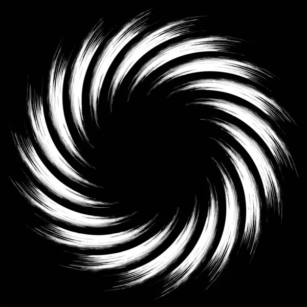 Spiralspirale Spiral Und Wirbelform Swirl Twirl Twist Rotation Vektor Illustration — Stockvektor