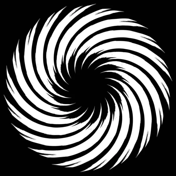 Hélice Espiral Forma Voluta Vórtice Giro Giro Giro Rotación Vector — Archivo Imágenes Vectoriales