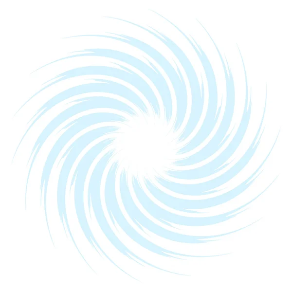 Spiralspirale Spiral Und Wirbelform Swirl Twirl Twist Rotation Vektor Illustration — Stockvektor