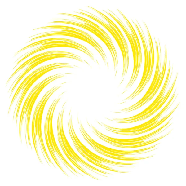 Hélice Espiral Forma Voluta Vórtice Giro Giro Giro Rotación Vector — Vector de stock