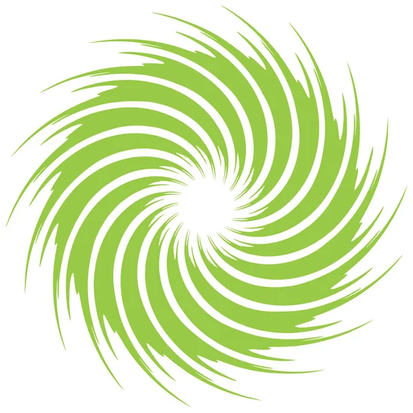 Hélice Espiral Forma Voluta Vórtice Giro Giro Giro Rotación Vector — Vector de stock