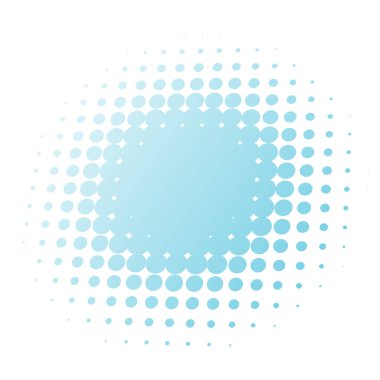 Renkli yarım ton vektör deseni, dokusu üç boyutlu perspektifte. Çemberler, noktalar, ekran çizimleri. Çil, noktalama, benek çizimi. Noktacı vektör sanatı