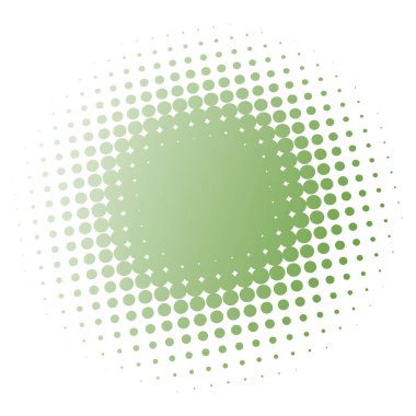 Renkli yarım ton vektör deseni, dokusu üç boyutlu perspektifte. Çemberler, noktalar, ekran çizimleri. Çil, noktalama, benek çizimi. Noktacı vektör sanatı