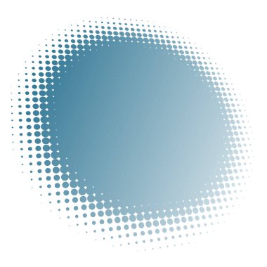 Renkli yarım ton vektör deseni, dokusu üç boyutlu perspektifte. Çemberler, noktalar, ekran çizimleri. Çil, noktalama, benek çizimi. Noktacı vektör sanatı