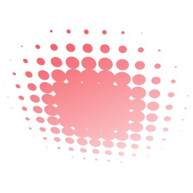 Renkli yarım ton vektör deseni, dokusu üç boyutlu perspektifte. Çemberler, noktalar, ekran çizimleri. Çil, noktalama, benek çizimi. Noktacı vektör sanatı