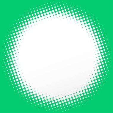 Renkli yarım ton vektör deseni, doku tasarım elemanı. Çemberler, noktalar, ekran çizimleri. Çil, noktalama, benek çizimi. Noktacı vektör sanatı