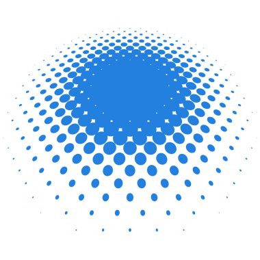 Renkli yarım ton vektör deseni, dokusu üç boyutlu perspektifte. Çemberler, noktalar, ekran çizimleri. Çil, noktalama, benek çizimi. Noktacı vektör sanatı