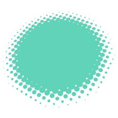 Renkli yarım ton vektör deseni, dokusu üç boyutlu perspektifte. Çemberler, noktalar, ekran çizimleri. Çil, noktalama, benek çizimi. Noktacı vektör sanatı