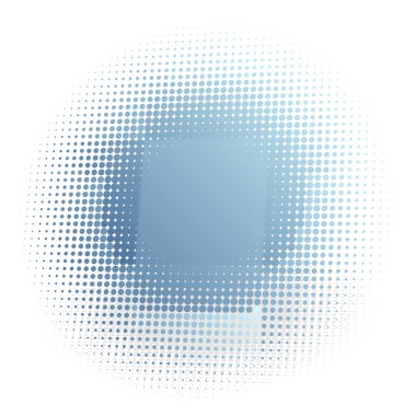 Renkli yarım ton vektör deseni, dokusu üç boyutlu perspektifte. Çemberler, noktalar, ekran çizimleri. Çil, noktalama, benek çizimi. Noktacı vektör sanatı