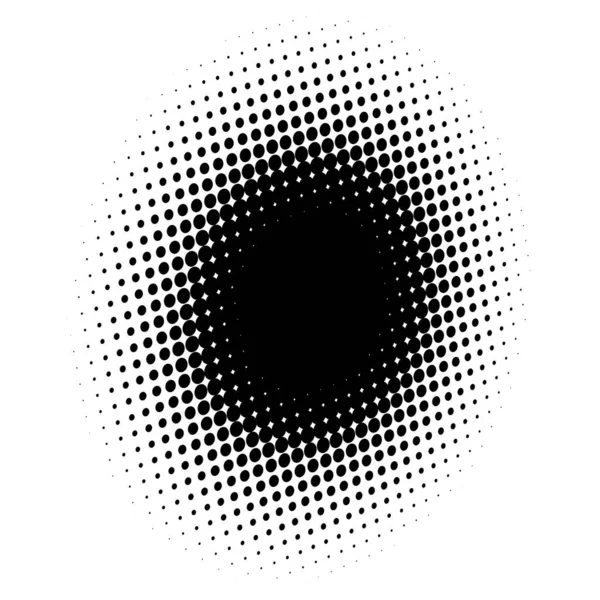 Halftone Vector Pattern Texture Circles Dots Screentone Illustration Freckle Stipple — Stock Vector