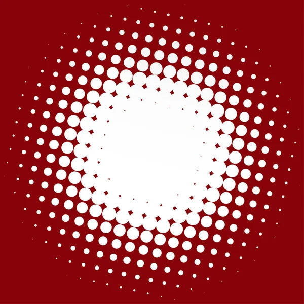 Цветной Полутоновый Векторный Узор Элемент Дизайна Текстуры Круги Точки Скринтонная — стоковый вектор