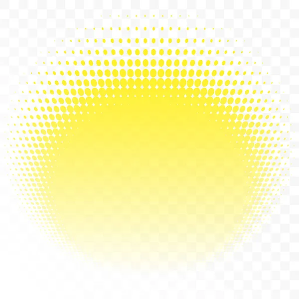Motif Vectoriel Demi Teinte Coloré Texture Perspective Cercles Points Illustration — Image vectorielle