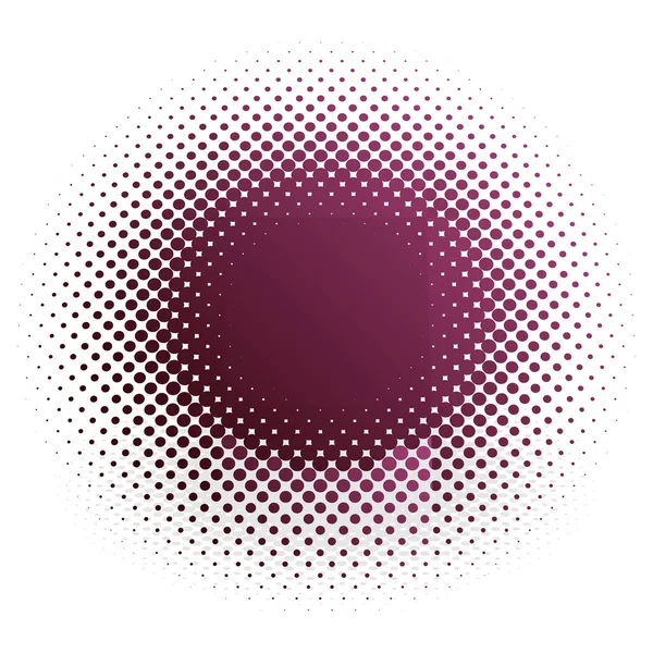 Barevný Půltónový Vektorový Obrazec Textura Perspektivě Kruhy Tečky Ilustrace Obrazovky — Stockový vektor