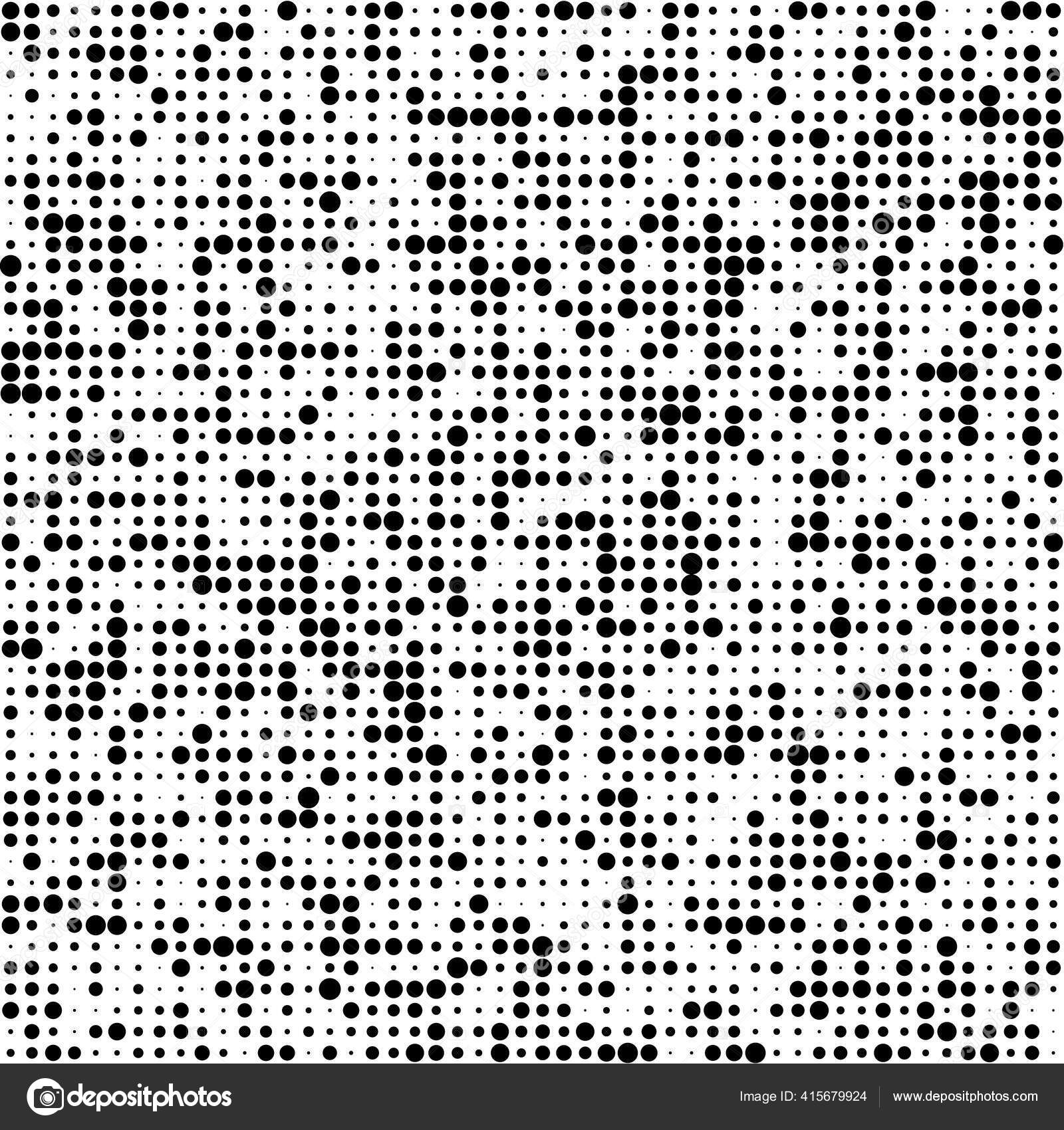 Random Dots Circles Speckles Pattern Freckle Stipple Stippling