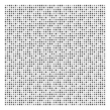 Yarı ton noktalar, noktalı desen. Noktacılık, noktalama vektörü çizimi. Ders lastiğini belirler