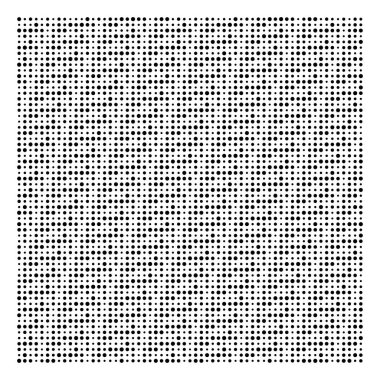 Yarı ton noktalar, noktalı desen. Noktacılık, noktalama vektörü çizimi. Ders lastiğini belirler