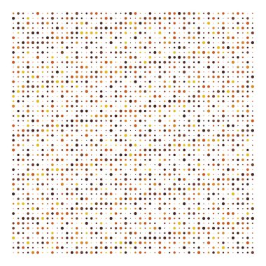 Yarı ton noktalar, noktalı desen. Noktacılık, noktalama vektörü çizimi. Ders lastiğini belirler