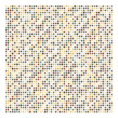 Yarı ton noktalar, noktalı desen. Noktacılık, noktalama vektörü çizimi. Ders lastiğini belirler