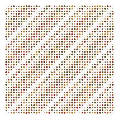 Yarı ton noktalar, noktalı desen. Noktacılık, noktalama vektörü çizimi. Ders lastiğini belirler